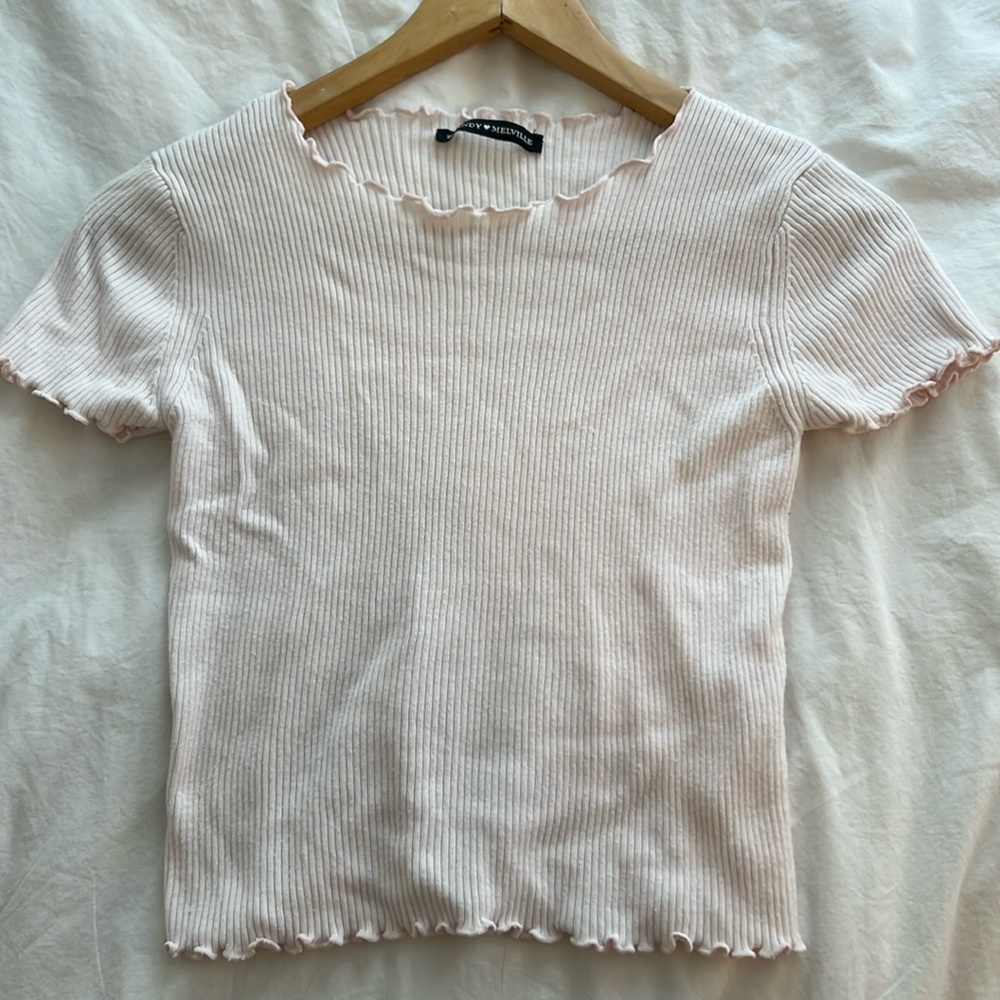 Vintage Pink Brandy Melville Crop Top